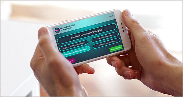 Das Brillen-Quiz als App